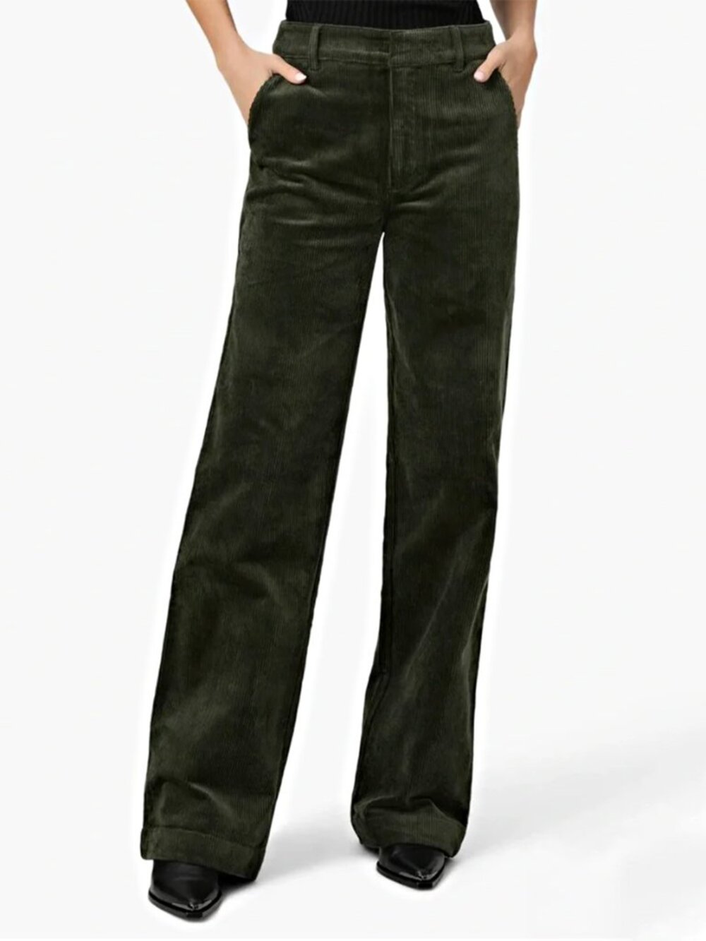 PAIGE Wide Leg Corduroy Pants Danielle - Size 6